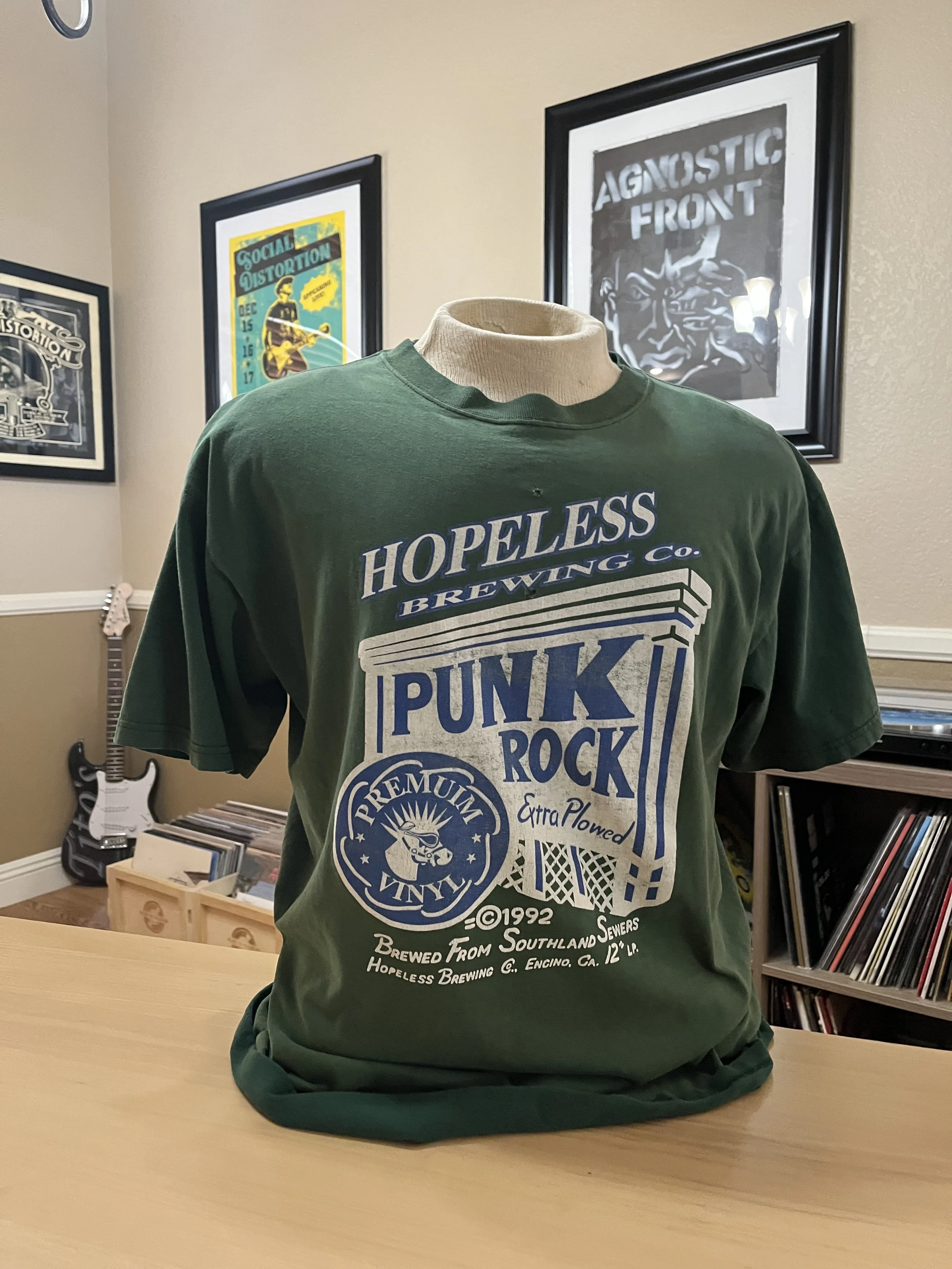 ミュージシャン HOPELESS Records around00 Tshirt green BuySell | Hopeless Records Punk Rock Shirt